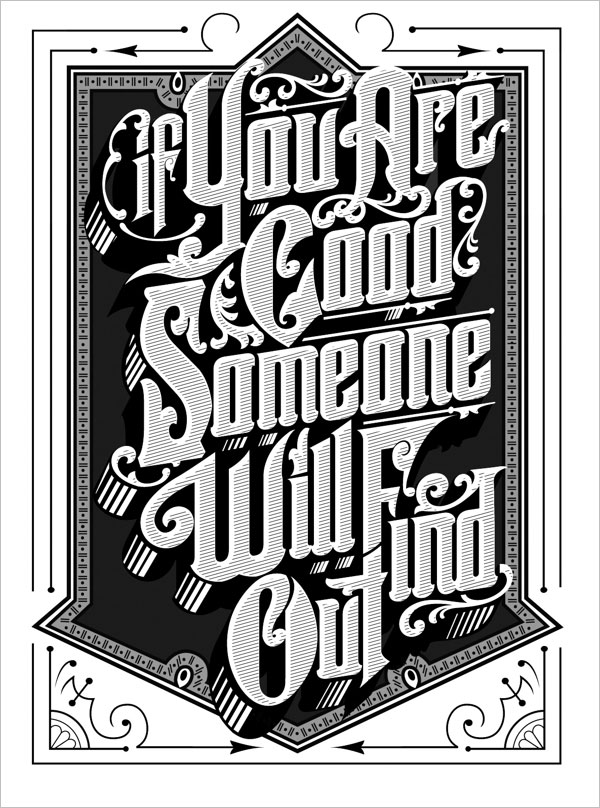 Wise Inspirational Typography Posters 1 Outstanding Typography Posters by (LIKE MINDED STUDIO)