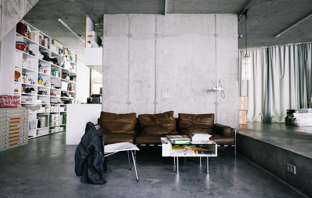 Apartment Office in Berlin by Architect Arno Brandlhuber Wohn DesignTrend « Wohnung Büro der Architekt Brandlhuber Mitte Berlin 08 Apartment Office in Berlin by Architect Arno Brandlhuber