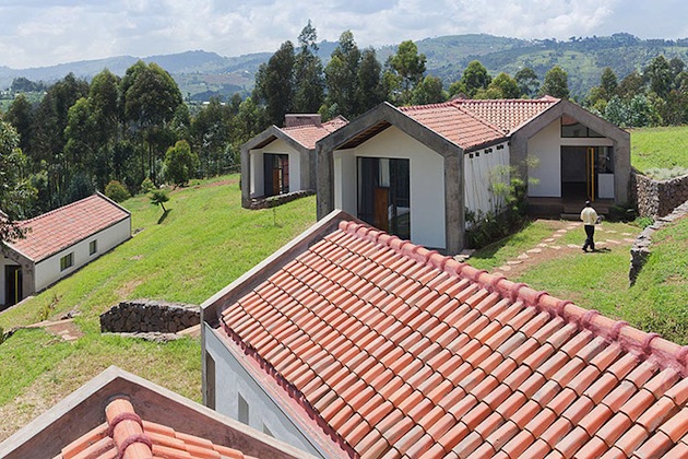 afr 1 Dirt Brick Built Home Prototypes in Africa