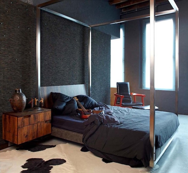  Dark and Moody Gramercy Park Bachelor Style Penthouse