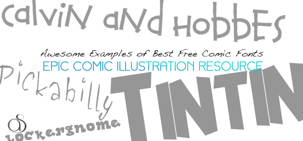 Best Free Comic Fonts best free comic fonts art illustration ideas epic comic book font art download resource 2013 600x280 Best Free Comic Fonts