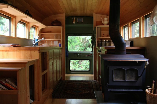 bus 1 35 Foot Long School Bus Turned Mobile House