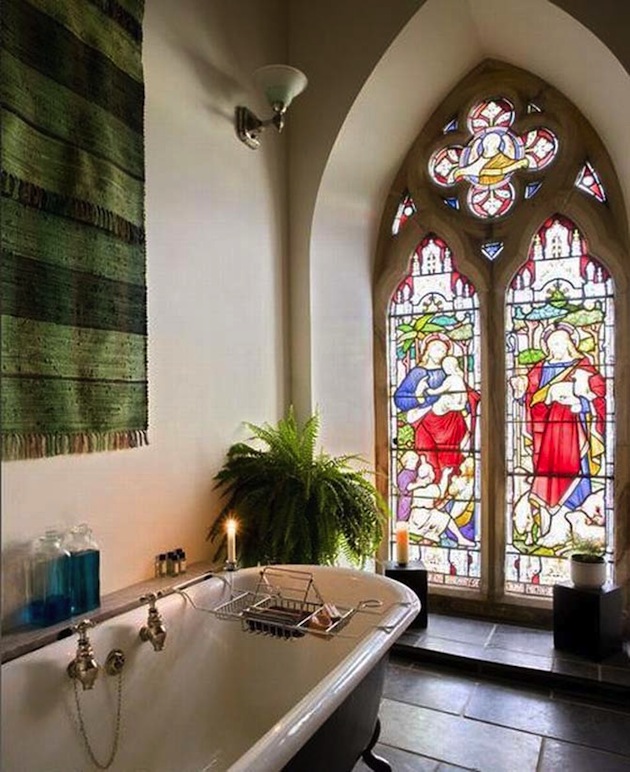 Old English Church Transformed into A Gothic Home chuch 1 Old English Church Transformed into A Gothic Home