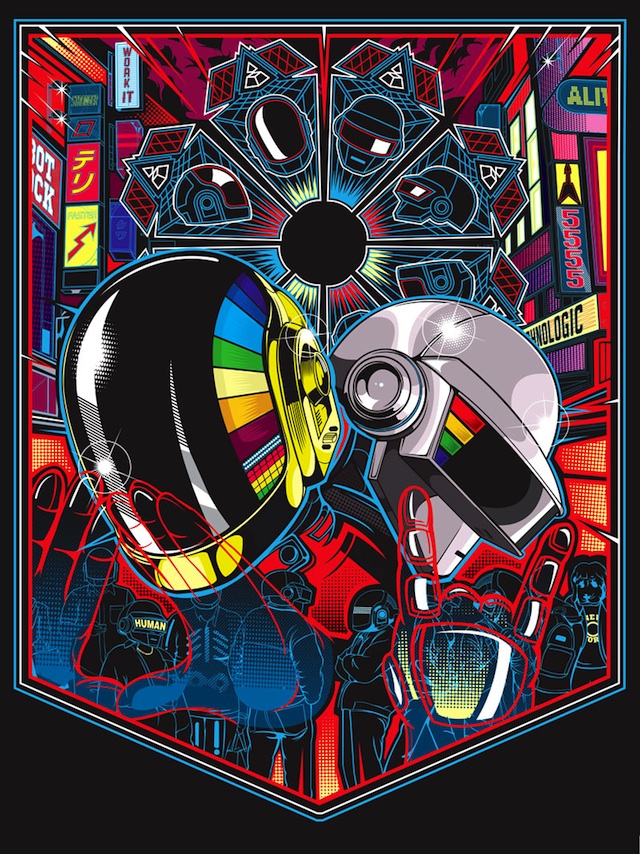 daftpunk Legacy by Samuel Ho for Gauntlet Gallerys ReDiscovery May 18, 2013 SF