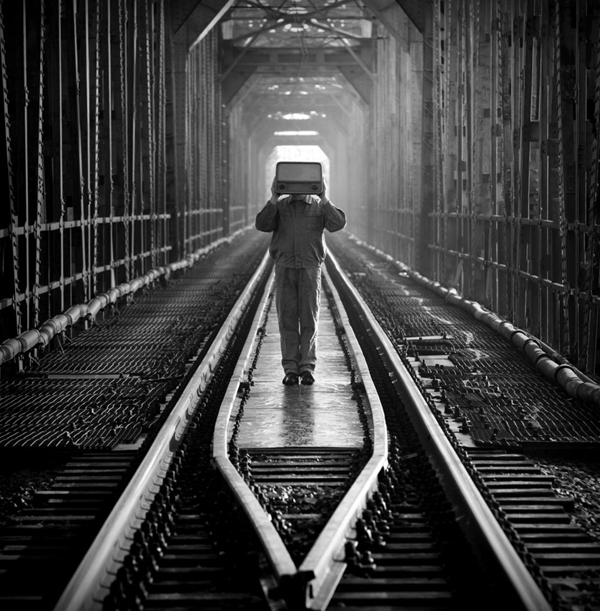 dangerous broadcast by Sebastian Luczywo Surrealistic Photography by Sebastian Luczywo