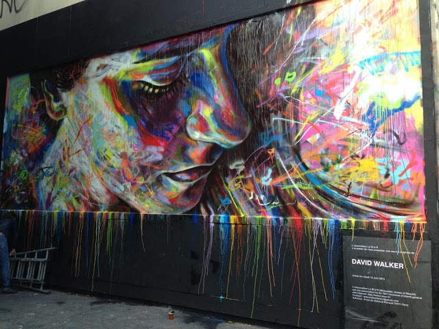 david walker paris 01 Streetart: David Walker New Murals in Paris // France