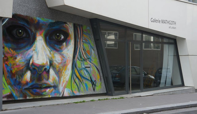 david walker paris 06 Streetart: David Walker New Murals in Paris // France