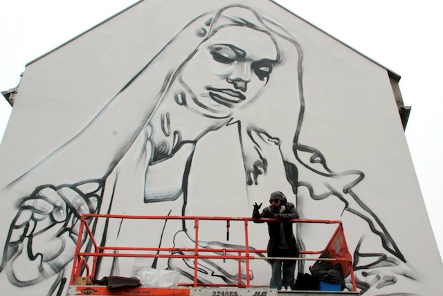 el mac denmark 02 Streetart: El Mac New Mural In Aalborg