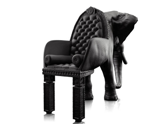 elephant 21 Limited Edition Animal Chairs by Maximo Riera