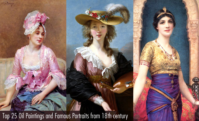 Top 25 Oil Paintings and Famous Oil Portraits from 18th century f700 Top 25 Oil Paintings and Famous Oil Portraits from 18th century