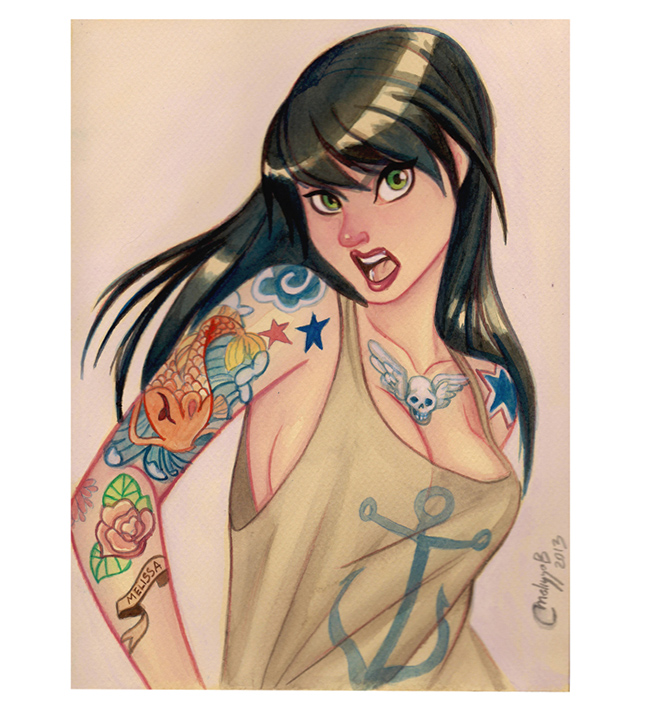 The Art of Melissa Ballesteros illustration by melissa ballesteros a The Art of Melissa Ballesteros