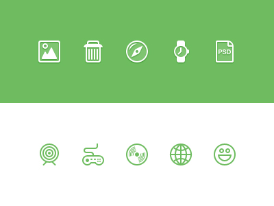 line icons11 50 Inspiring Examples of Flat User Interfaces