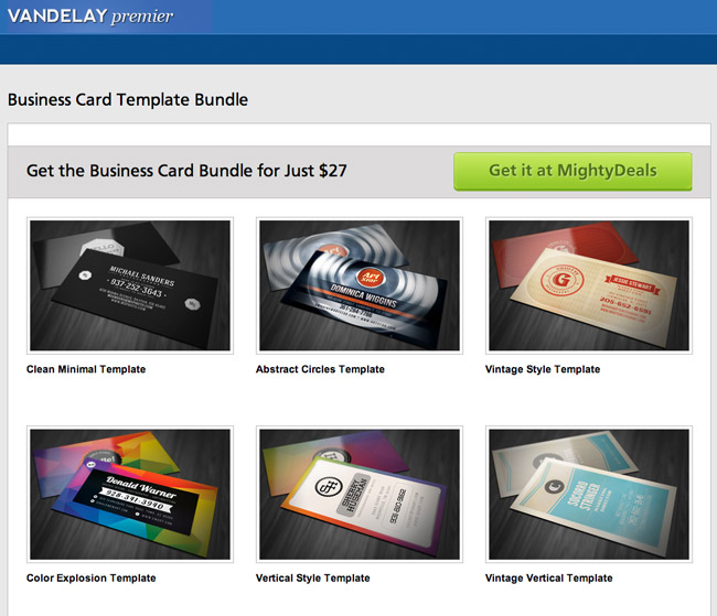 Business Card Bundle: 33 Stylish Templates only $27! md9 Business Card Bundle: 33 Stylish Templates only $27!
