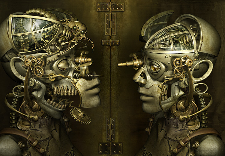 mechanical 3d digital art by kazuhiko nakamura 31 Mechanical 3D Digital Art by Kazuhiko Nakamura