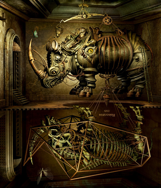 mechanical 3d digital art by kazuhiko nakamura 91 Mechanical 3D Digital Art by Kazuhiko Nakamura
