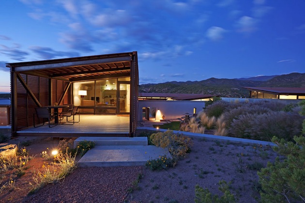 nm 2 Contemporary Southwest Home In The Santa Fe Desert