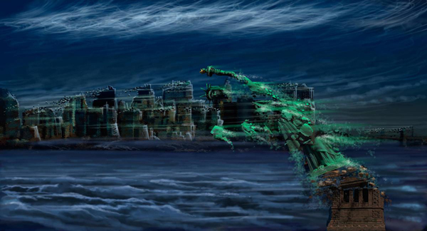 nyc skyline neptune 9 What NYC Skyline Would Look Like on Other Planets