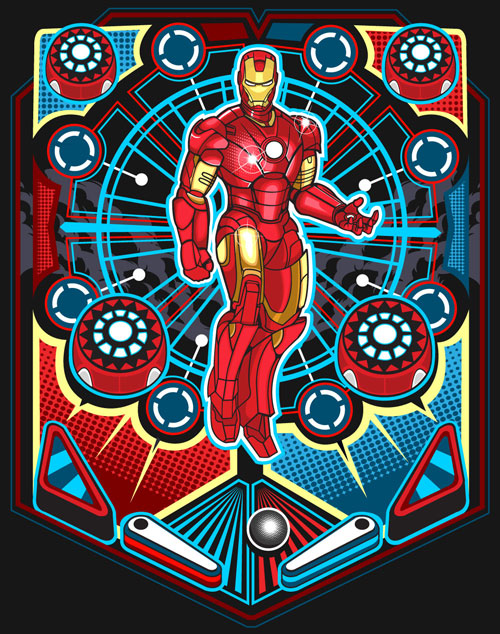 pinballironman Pinball + Heroes = Marvel Pinball