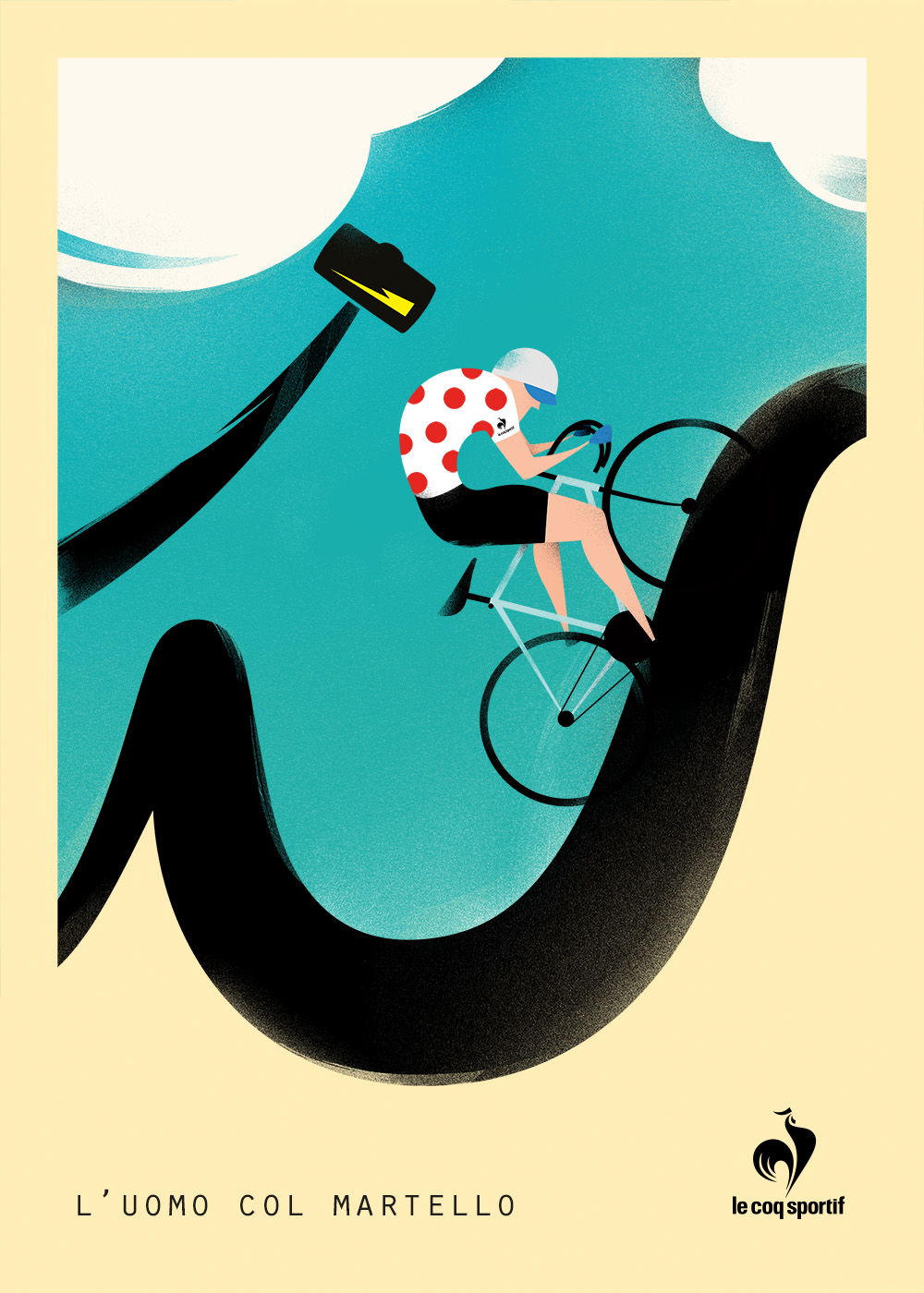 Rocco Malatesta X Le Coq Sportif poster lecoq1 Rocco Malatesta X Le Coq Sportif