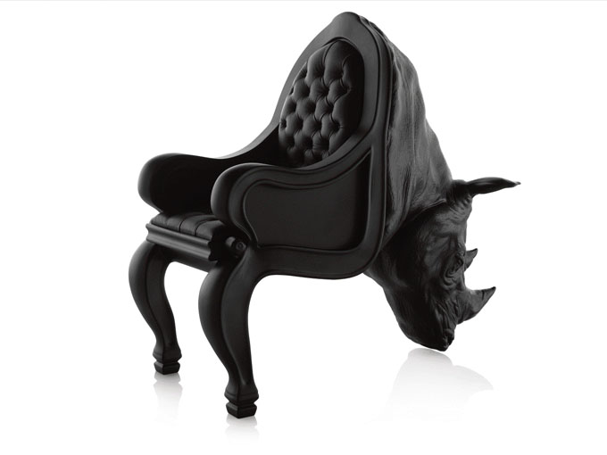 rhino 11 Limited Edition Animal Chairs by Maximo Riera