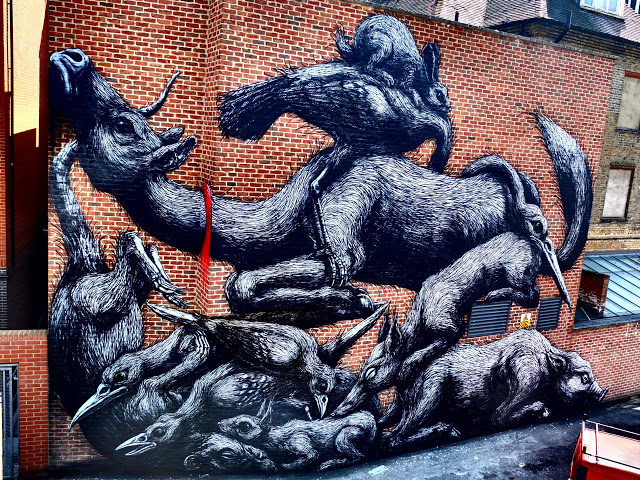 ROA: New Murals in London and Chichester roa murals uk 01 ROA: New Murals in London and Chichester