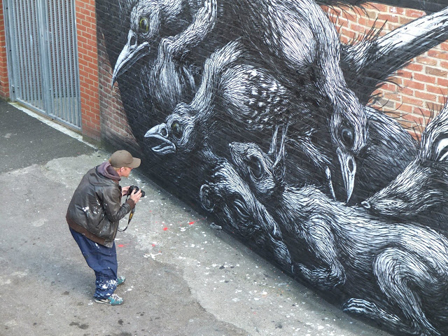ROA: New Murals in London and Chichester roa murals uk 04 ROA: New Murals in London and Chichester