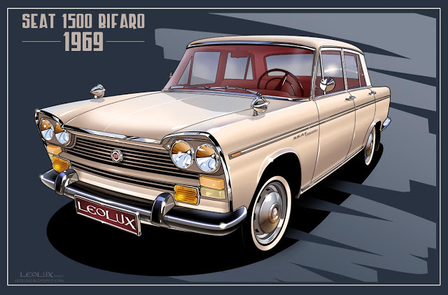 Digital Art by Leolux seat 1500 bifaro dibujo coche car chip drawing paint photoshop digital foose Digital Art by Leolux