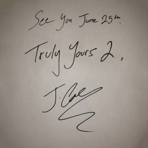 J. Cole Truly Yours 2 (Free Mixtape ft. 2Chainz, Young Jeezy) truly yours 02 cover J. Cole Truly Yours 2 (Free Mixtape ft. 2Chainz, Young Jeezy)