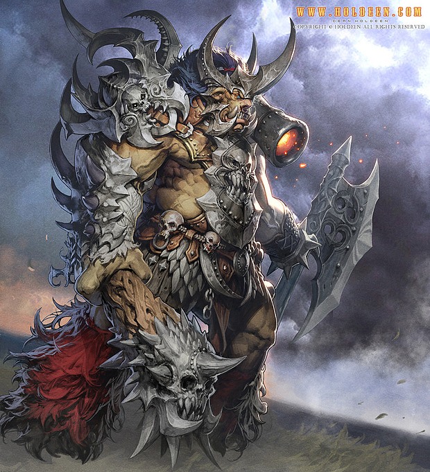 Fantasy Portraits by Dean Holdeen 001 fantasy portraits deanholdeen Fantasy Portraits by Dean Holdeen