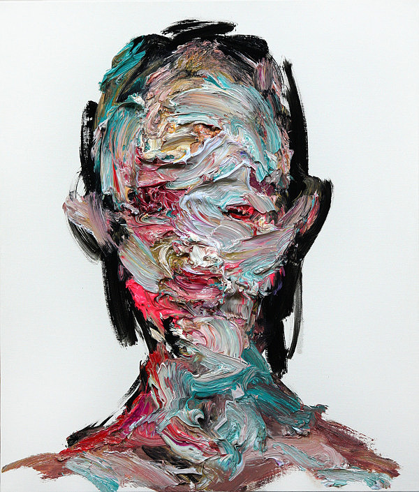 002 oil charcoal canvas kwangho shin Oil & Charcoal on Canvas by KwangHo Shin