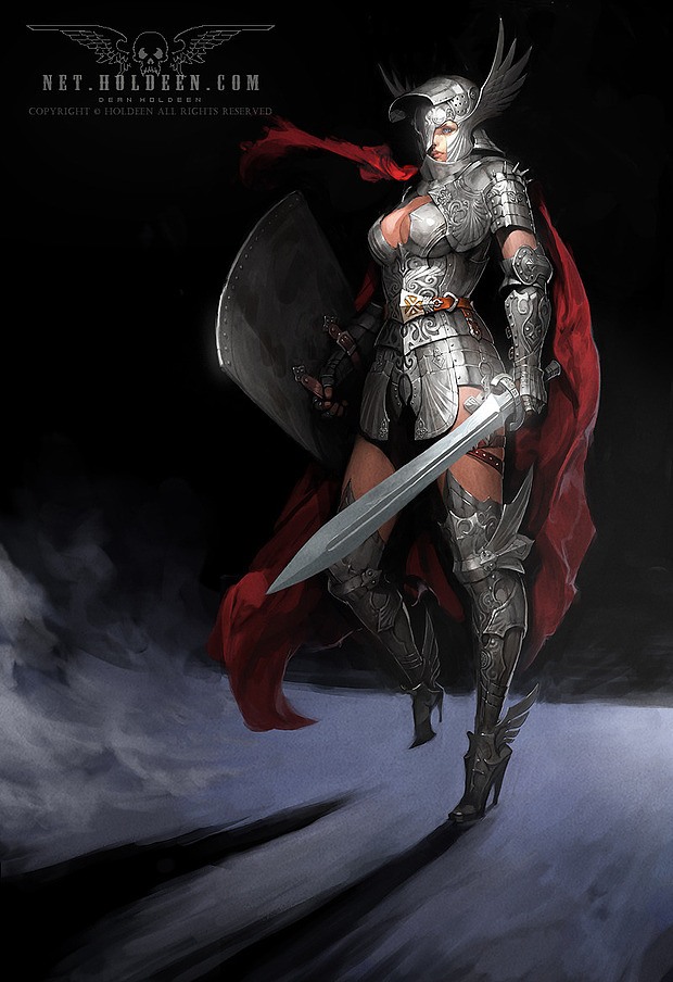 Fantasy Portraits by Dean Holdeen 003 fantasy portraits deanholdeen Fantasy Portraits by Dean Holdeen