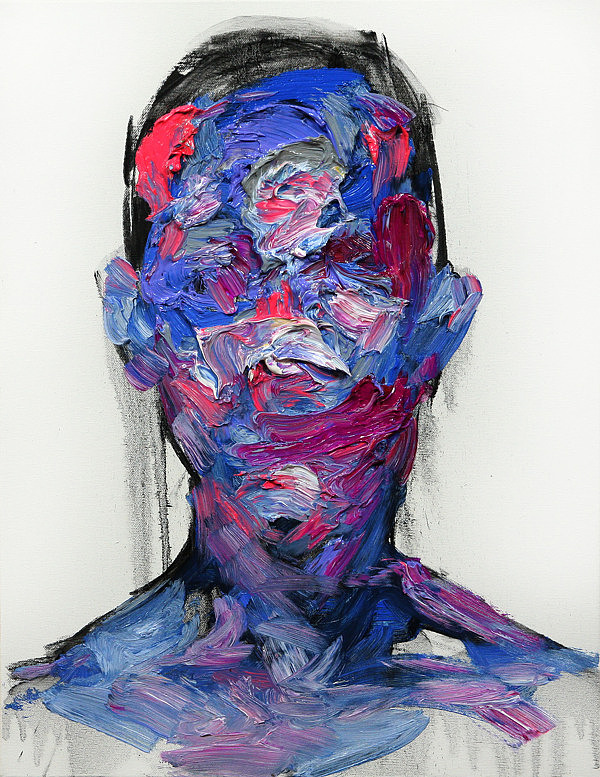 003 oil charcoal canvas kwangho shin Oil & Charcoal on Canvas by KwangHo Shin