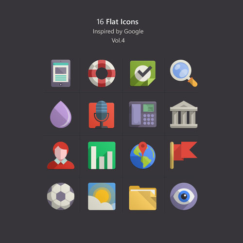 13.free flat icons  Free Flat Icon Sets for Designers