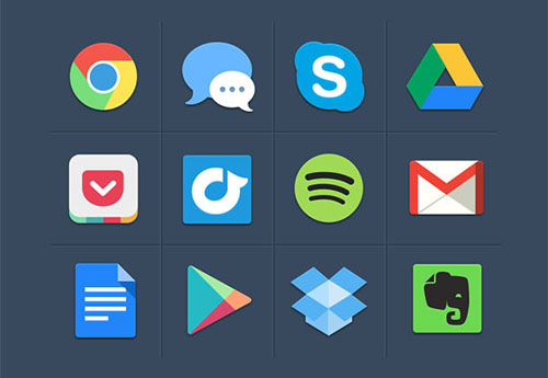 18.free flat icons  Free Flat Icon Sets for Designers