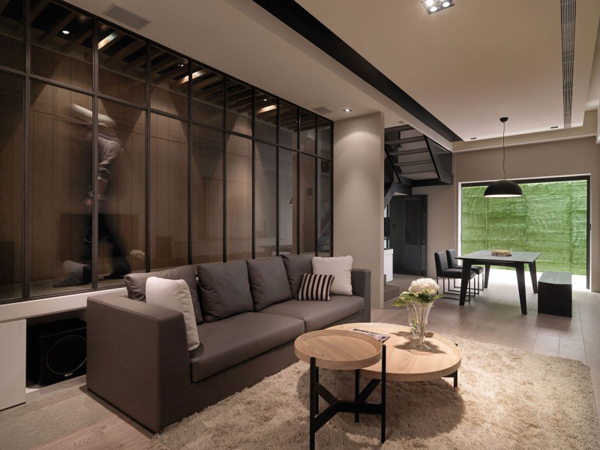 A Multilevel Contemporary Apartment 9 Elegant Interior Design of A Multilevel Apartment