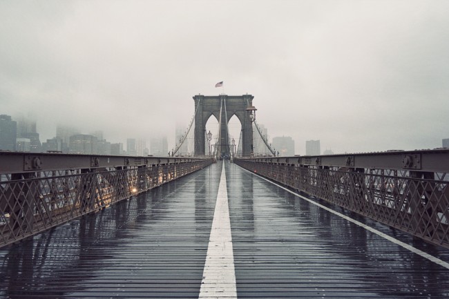 Brooklyn Bridge by James Chororos in New York 650x433 New York City   travel through a local lens