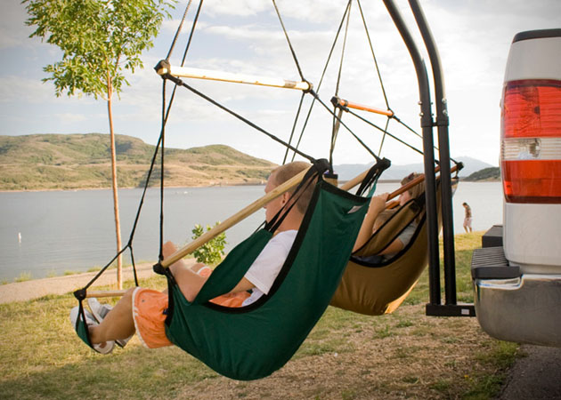Enjoy Panoramic Views From Your Trailer Hitch Hammock Chair2 Enjoy Panoramic Views From Your Trailer Hitch Hammock