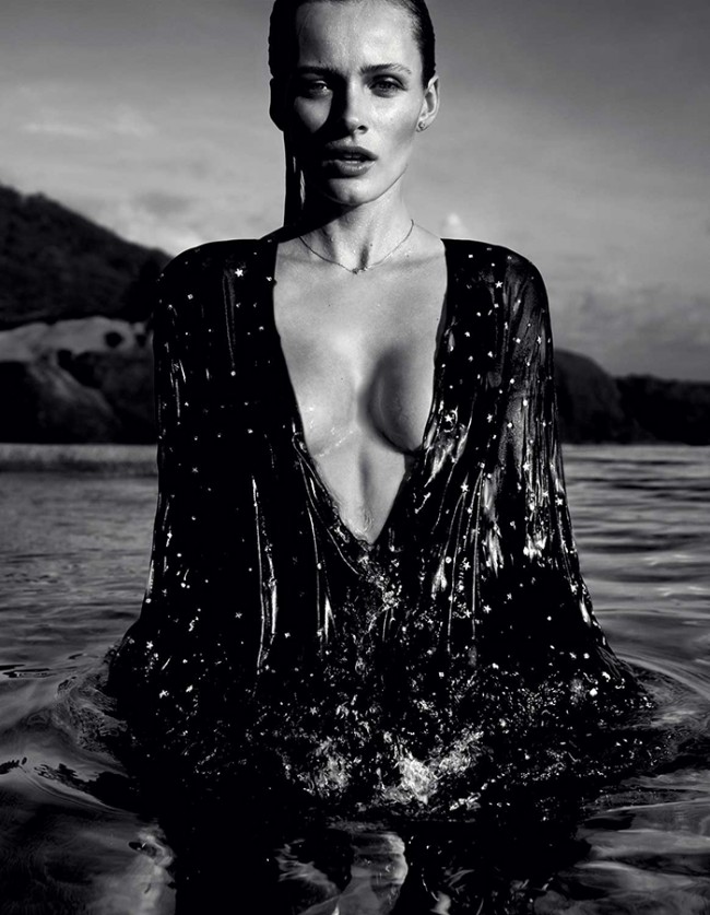 Edita Vilkeviciute by Jan Welters for Elle France 7 650x837 Edita Vilkeviciute Photographed by Jan Welters For Elle France