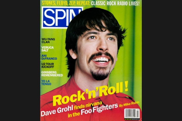 Foo Fighters 97 07 spin cover 0 SPIN Magazine Covers of the 90s