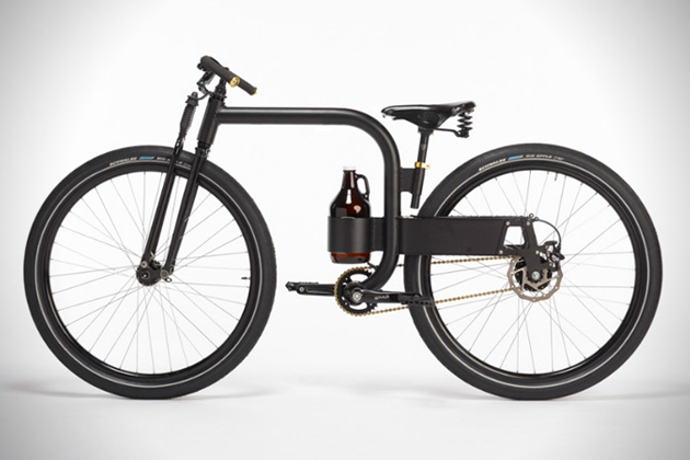Growl Urban Bike with Built In Growler Carrier