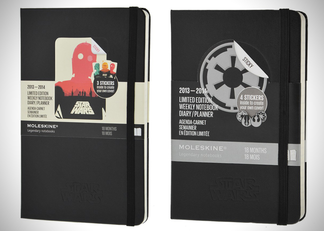 Plan Star Wars x Moleskine Debut Daily Planners for New Year