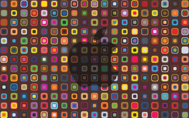 Outstanding Wallpapers for Apple MacBook Retro Apple Wallpaper 650x406 Outstanding Wallpapers for Apple MacBook