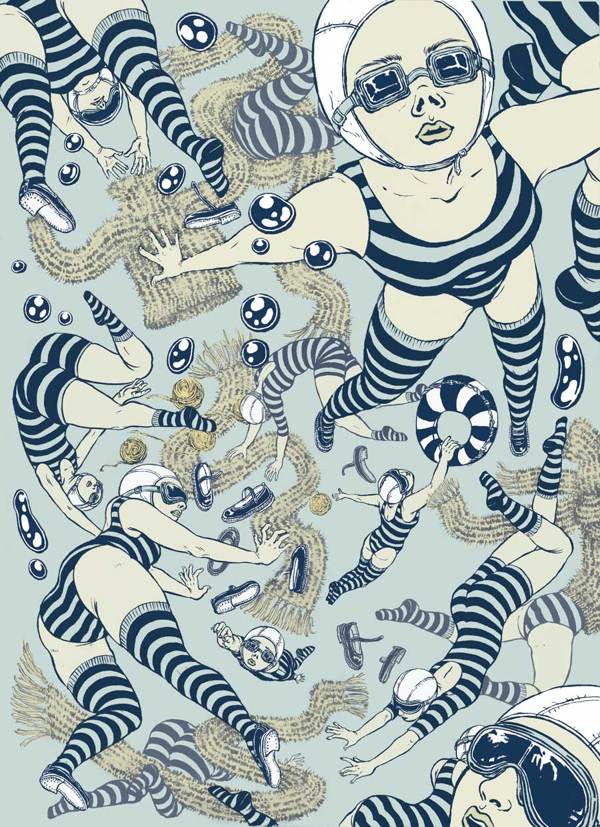 Yuko Shimizu. Into the water. DO Into the Water (its summer!). Illustrations by Yuko Shimizu