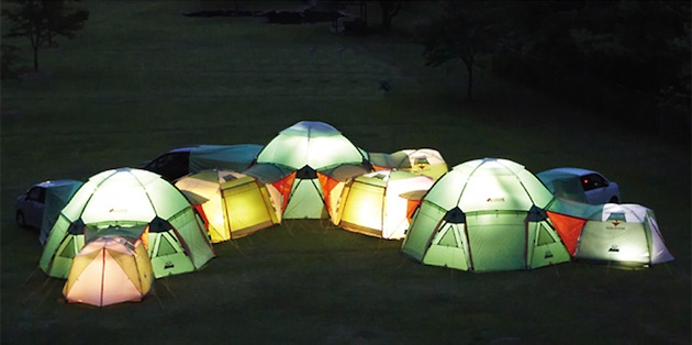 camp 2 Tent Modules Used To Craft Decagon Space