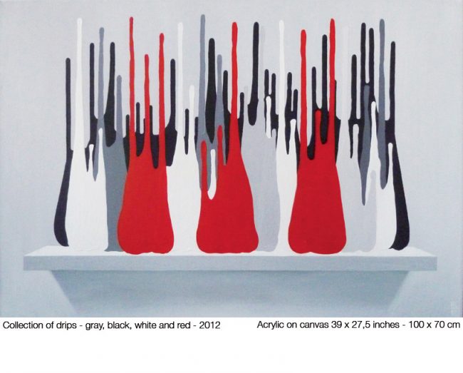 COLLECTION OF DRIPS coulure blanc noir rouge3 650x523 COLLECTION OF DRIPS