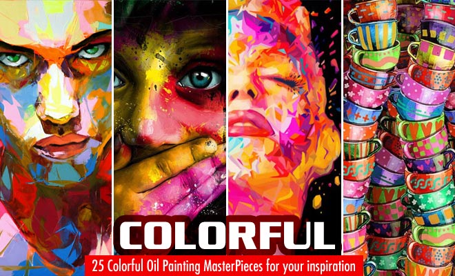 f895 25 Colorful Oil Painting Masterpieces around the world