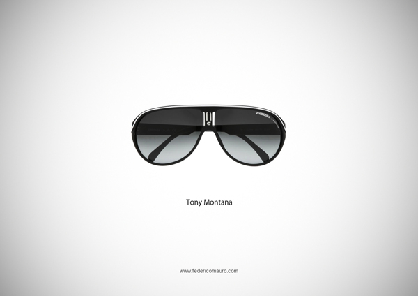 famous eyeglasses 001 Famous Eyeglasses by Federico Mauro