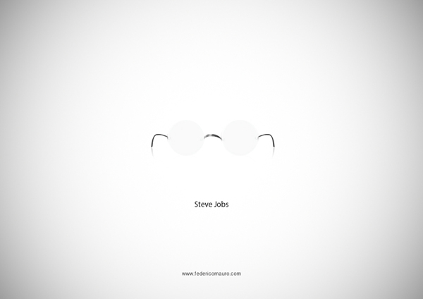famous eyeglasses 00a1 Famous Eyeglasses by Federico Mauro