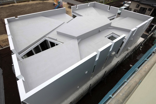 Pentagonal Shaped Music Home in Japan Pentagonal Shaped Music Home in Japan