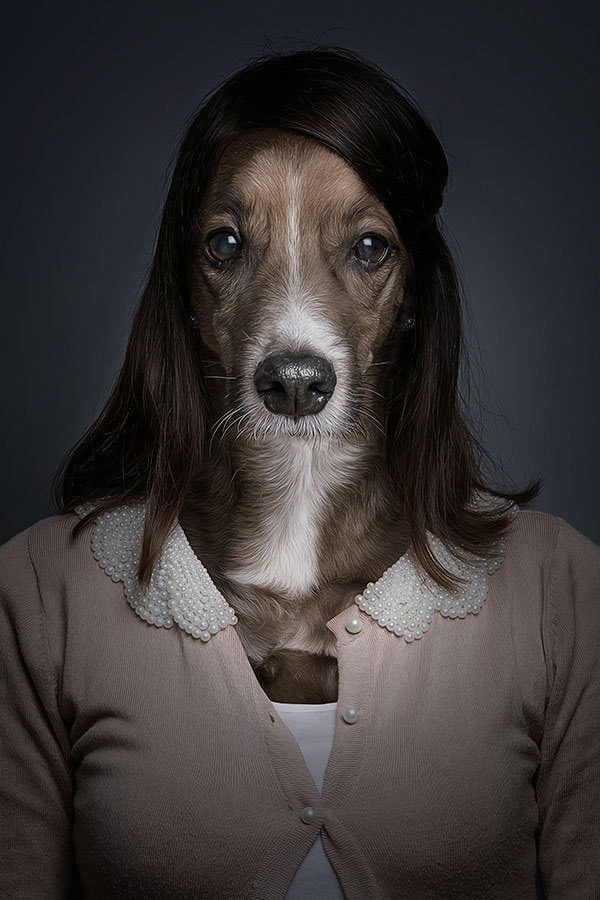 half human half dog portraits sebastian magnani d Underdogs (Part 2) by Sebastian Magnani